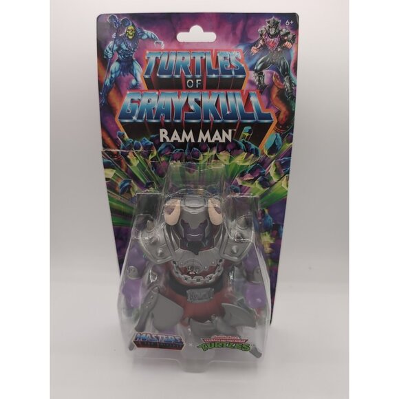 Turtles of Grayskull 'RAM MAN' Action Figure MASTERS OF THE UNIVERSE - Picture 1 of 3